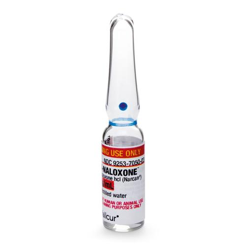 Practi-Naloxone (Narcan) 400 mcg/1 mL &ndash; Ampolla (confezione da 100), 1026235, Practi-Ampules
