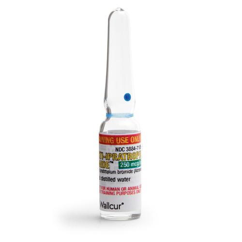 Practi-Ipratropium Bromide 250mcg/1mL Ampule (Pack of 100), 1026236, Practi-Ampules