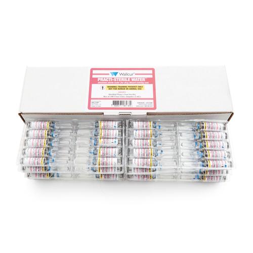 Practi-Sterile Water 2mL Ampule (Pack of 100), 1026237, Practi-Ampules