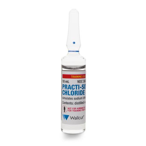 Cloruro de sodio al 0,9% Ampolla de 10 mL (Paquete de 100), 1026239, Practi-Ampollas
