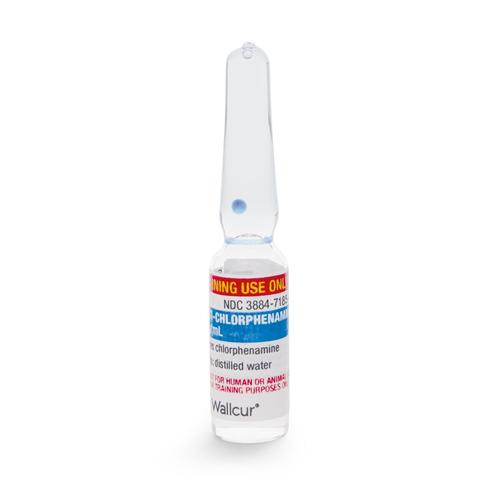 Practi-Chlorpheniramine 10mg/1mL Ampule (Pack of 100), 1026244, Practi-Ampules