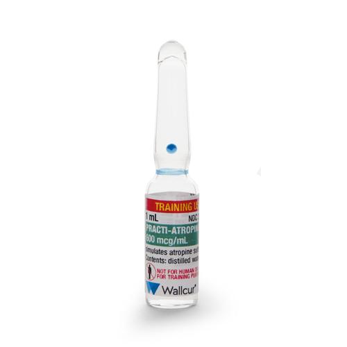 Practi-Sulfato de Atropina 600 mcg/1 mL en ampolla (paquete de 100), 1026245, Practi-Ampollas
