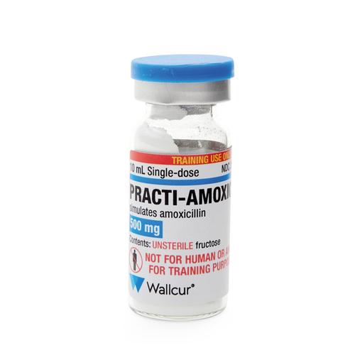 Practi-Amoxicillin 500mg/10mL Powder Vial (Pack of 30), 1026256, Practi-Vials