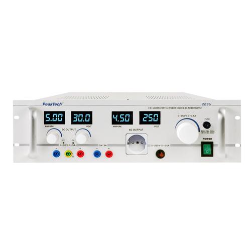 Transformador regulador,&nbsp;1000W,
AC: 0&nbsp;&ndash; 250V/4,5 A
DC:&nbsp;0&nbsp;&ndash; 30V/5 A, 1026288, Aparelhos de rede