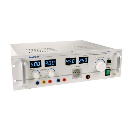 Transformador regulador,&nbsp;1000W,
AC: 0&nbsp;&ndash; 250V/4,5 A
DC:&nbsp;0&nbsp;&ndash; 30V/5 A, 1026288, Aparelhos de rede