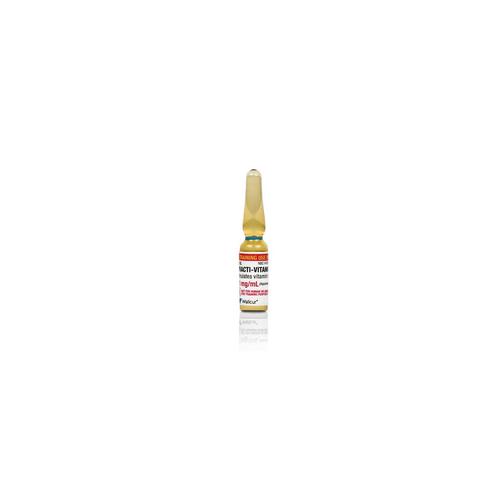 Practi-Vitamin K 10mg/1mL Tint Ampule (Pack of 100), 1026332, Veterinary Training Medicine