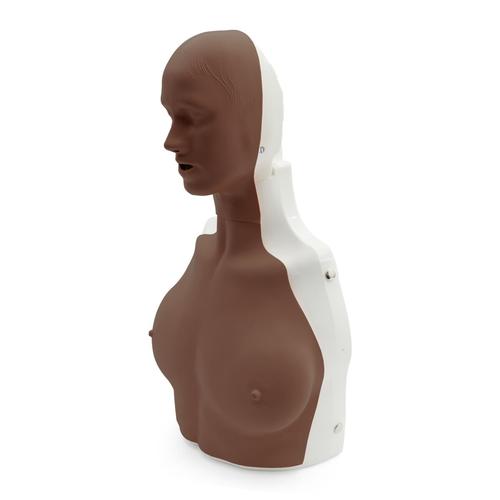 Basic Billy Female Chest Dark Skin, 1026477, BLS Adult
