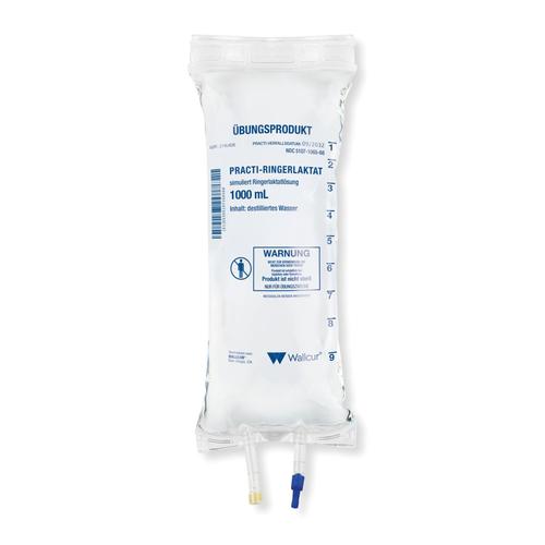 Practi-Soluci&oacute;n de Ringer Lactato 1000mL Bolsa de Soluci&oacute;n Intravenosa I.V. (1 bolsa) - Especificaci&oacute;n Alemana, 1026620, Practi-Bolsas IV Productos de Terapia de Sangre