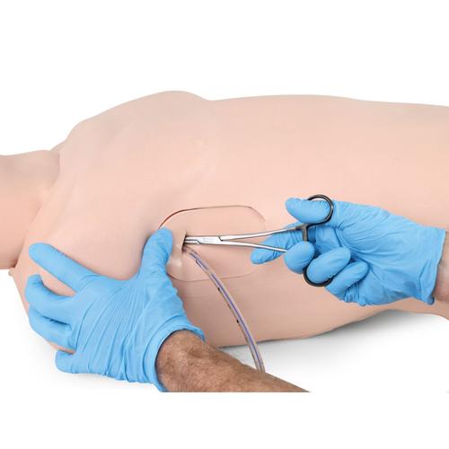Smart TruMan Trauma Adulto, Ligero, 1027010, Reanimaci&oacute;n cardiopulmonar avanzada con traumatismo (ATLS)
