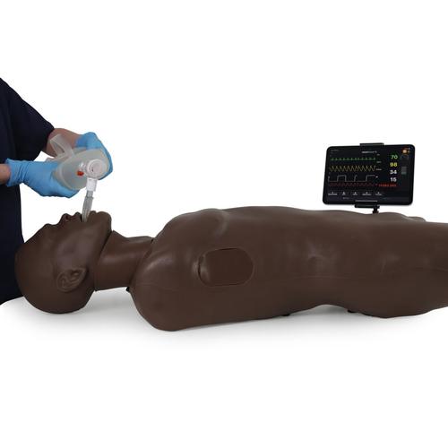 Smart TruMan Trauma Adulto, Oscuro, 1027011, Reanimaci&oacute;n cardiopulmonar avanzada con traumatismo (ATLS)