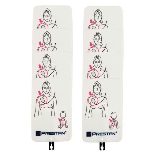 AED UltraTrainer&trade; Adult/Child Replacement Training Pad Set, 4-Pack, 1027140, Replacements