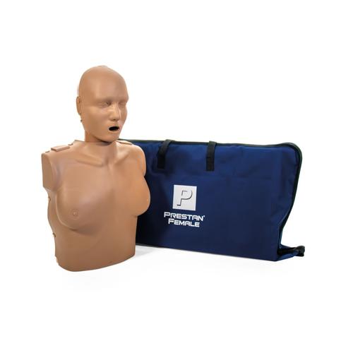 Maniqu&iacute; femenino profesional para RCP, piel oscura, 1027222, BLS adulto