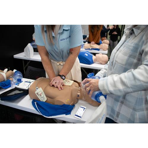 CPR Female Manikin Professional Series 2000, Dark Skin, 1027223, BLS Adult