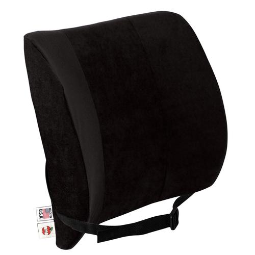 Moulded Lumbar Bucketseat Back Cradle, Black, 3008520, Bolsters and Wedges