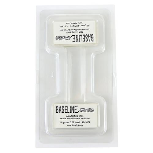 Disposable Baseline Tactile monofilament evaluator, 5.07 (10 gram), 40 each (ADA), 3009548, Composición corporal y Medidas