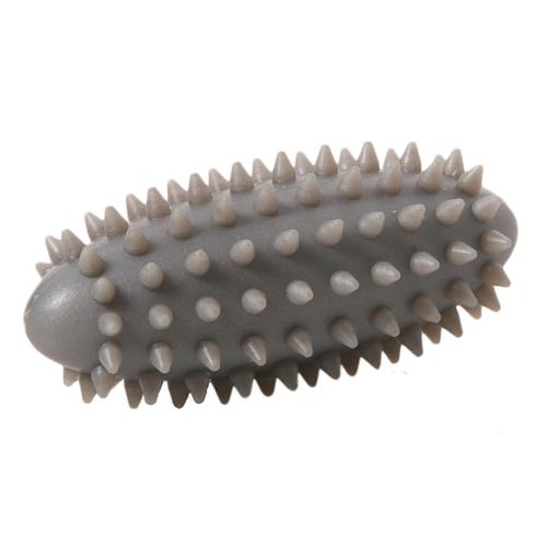 Togu elongated knobbed ball, 4.35" x 2.0", silver, 3010011, Exercise Balls
