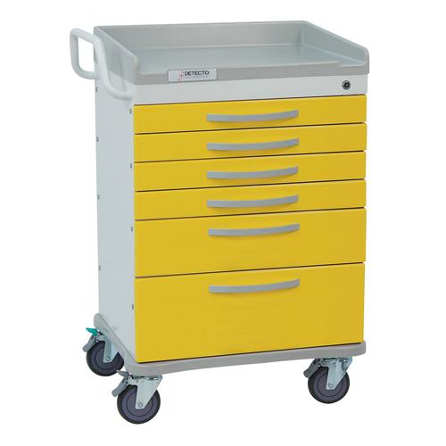 Whisper Cart, yellow, 3010101, Medical Carts
