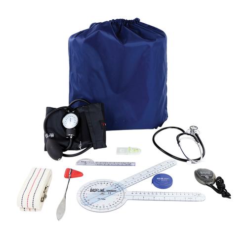 PT Student Kit with standard items. 54" gait belt, 3010726, Kit de Diagnosis
