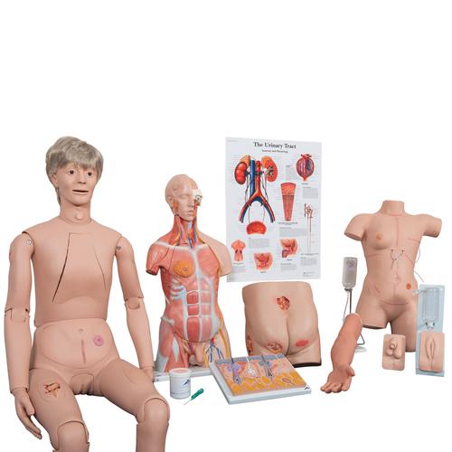 Basis-Pflege-Schulungsset, 8000869 [3011610], Krankenpflege Erwachsene