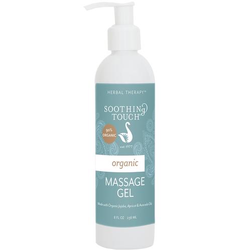 Unscented Massage Gel Organic 8 oz, 3011794, Massage Lotions