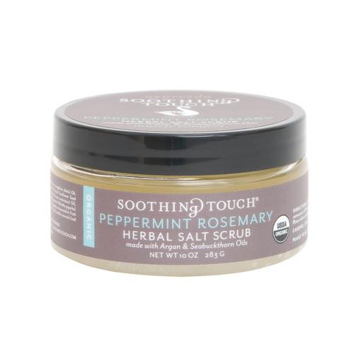 Peppermint Rosemary Organic Herbal Salt Scrub 10 oz, 3011817, Soaps, Salts and Scrubs