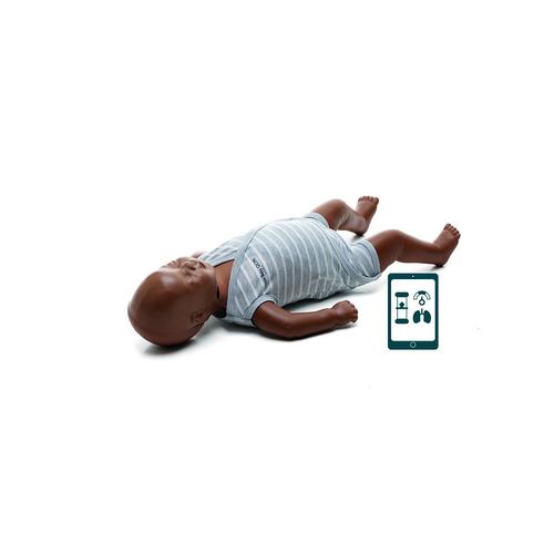 Maniquí RCP Baby Anne, envase de 4 unidades, con bolsa de transporte, de piel oscura, 3016508, BLS pediátrica