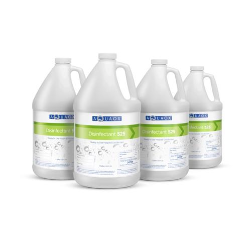 Aquaox AX-525 Disinfectant, Case of 4, 3016664, Personal Protective Equipment