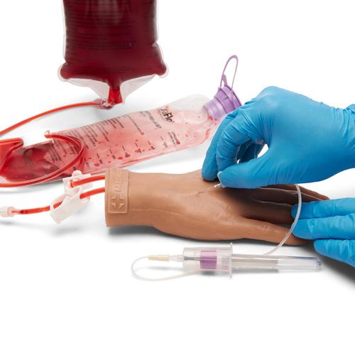
	
		
			
				Peripheral Intravenous (IV) Catheterization Hand Simulator, Medium
		
	

, 3017002, Intravenoso (IV) y arterial