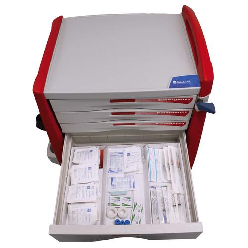 Signature Loaded 6 Drawer Crash Cart # 4 Refill, 3017403, Replacements