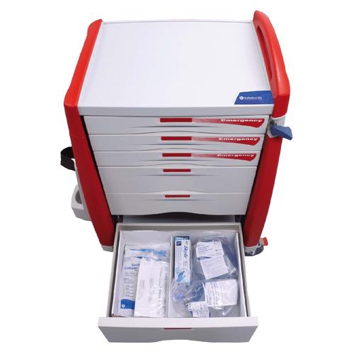 Signature Loaded 6 Drawer Crash Cart #6 Refill, 3017405, Replacements