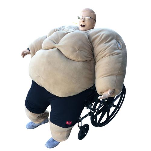 Adult Male Obesity Simulation Suit - Beige, 3017847, Obesity Simulation Suits