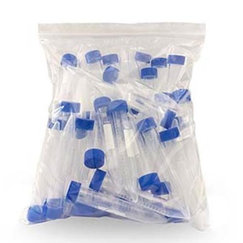 Centrifuge Tube, 10mL, PP, sterile, flat screw cap, 20 bags of 50 tubes, 1000/cs, 3018025, Centrifugas