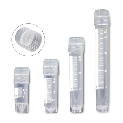 Cryo tube, ext thread, strl, 1mL, skirted, 3920182, Tubes and Vials