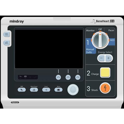 Simulazione dello schermo del defibrillatore/monitor Mindray BeneHeart D3 per REALITi 360, 8001140, Monitor