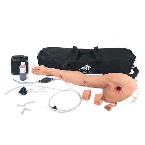 Hemorrhage Control Arm Trainer, Light Skin, 1022652 [P102], Advanced Trauma Life Support (ATLS)