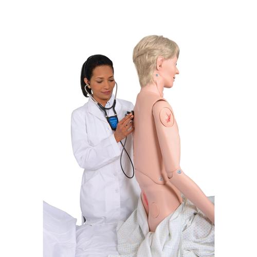 Nikki the Nursing Manikin with Auscultation, Light Skin, 1025296 [P10CCD/1], Adult Patient Care