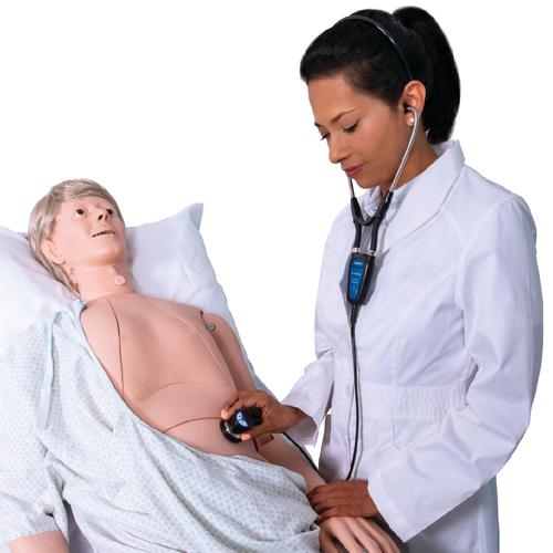 Nikki, le mannequin d'infirmier avec l'aide de l'Auscultation, 1022952 [P10CCD], Les soins aux patients adultes
