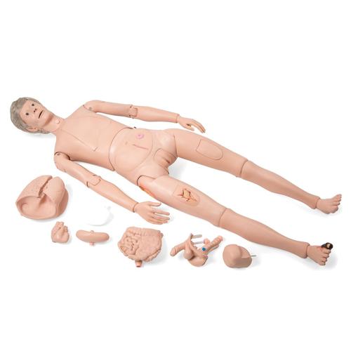 3B Scientific&reg; Patient Care Manikin PRO, Light Skin, 1025295 [P10N], Adult Patient Care