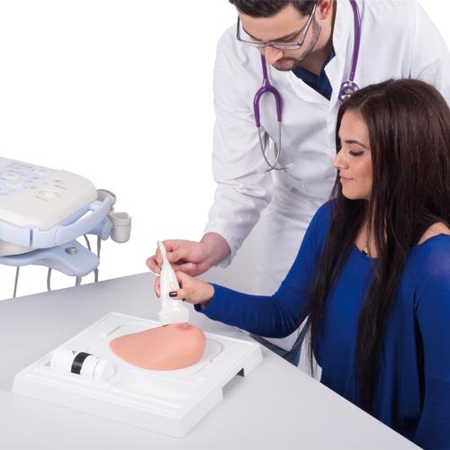 SONOtrain&nbsp;Breast Model with Cysts, Light Skin, 1019634 [P124], Ultrasound Skill Trainers