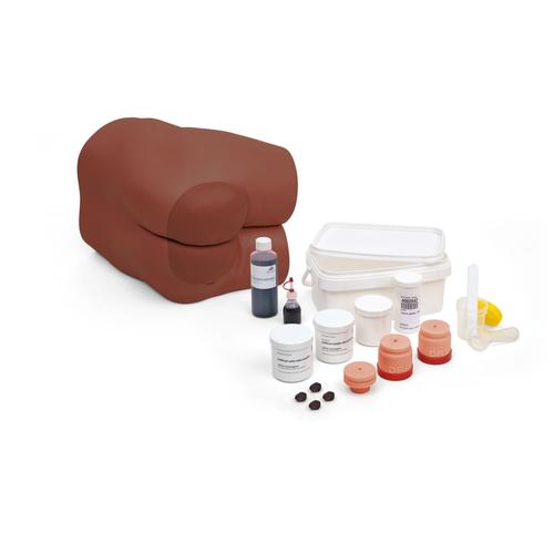 Entrenador de cuidado intestinal P16D, tono de piel oscuro, 1023320 [P16D], Cuidado del paciente adulto