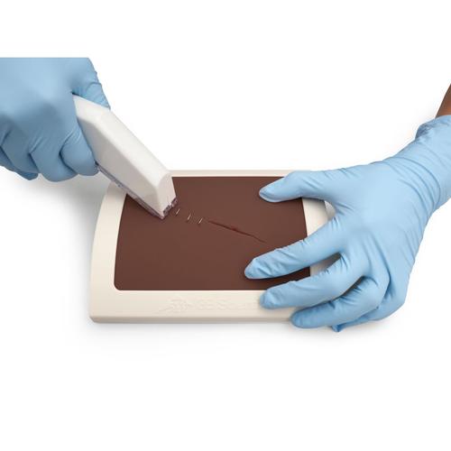 Simulatore di sutura con pelle scura , 1024495 [P22D], Sutura e bendaggio