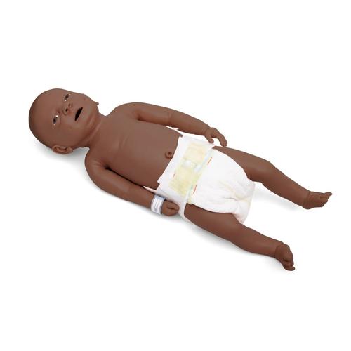 Modelo Masculino de Cuidado del Beb&eacute;&nbsp;&nbsp;tono de piel oscuro, 1023768 [P31D], Cuidado del paciente neonato