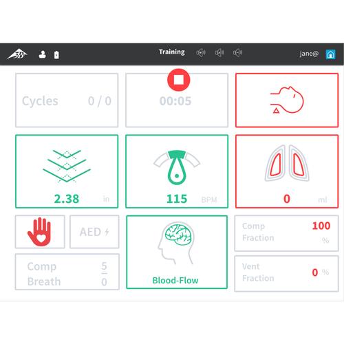 CPRLilly PRO+ sin tablet, 1022237 [P71PRO+ without tablet], BLS adulto