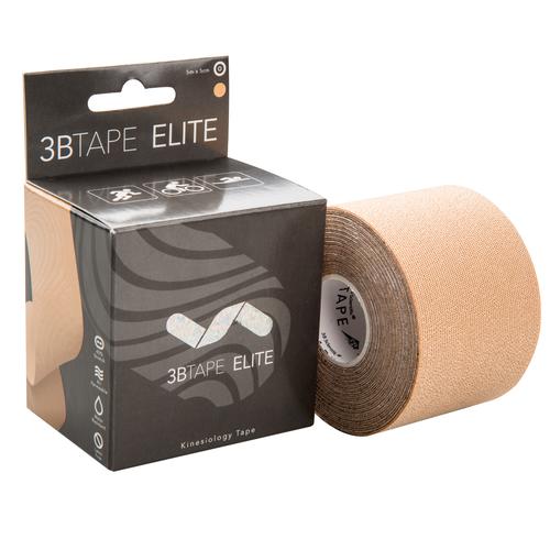3BTAPE ELITE &ndash; kineziol&oacute;giai tapasz &ndash; b&eacute;zs, 5m x 5 cm-es tekercs, 1018890 [S-3BTEBE], Kineziol&oacute;gia szalag &eacute;s Kinesio tape