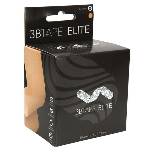 3BTAPE ELITE &ndash; kineziol&oacute;giai tapasz &ndash; b&eacute;zs, 5m x 5 cm-es tekercs, 1018890 [S-3BTEBE], Kineziol&oacute;gia szalag &eacute;s Kinesio tape