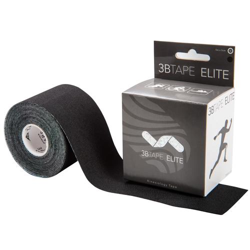 3BTAPE ELITE – kinesiology tape – black, 16’ x 2” roll, 1018891 [S-3BTEBK], Kinesiology Taping