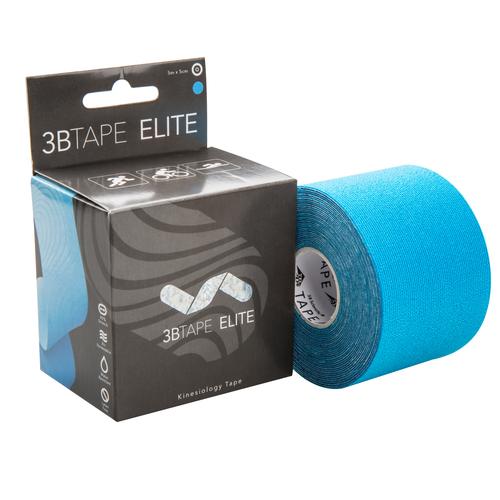 3BTAPE ELITE – kineziológiai tapasz – kék, 5m x 5 cm-es tekercs, 1018892 [S-3BTEBL], Kinesio tape és akupunktúrás szalag