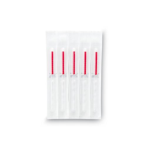 SEIRIN ® tipo B – 0,16 x 15mm, rojo, 100 peças por caixa, 1017648 [S-B1615], Silicone-Coated Acupuncture Needles