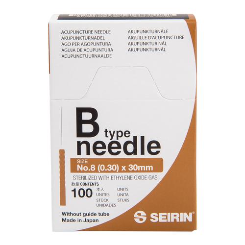 SEIRIN® B-tipi 0,30 x 30mm, 1017652 [S-B3030], SEIRIN Akupunktur İğneleri