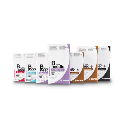 SEIRIN &reg; B-t&iacute;pus &ndash; 0,30 x 50mm, 100 db dobozonk&eacute;nt., 1017653 [S-B3050], Akupunkt&uacute;r&aacute;s tűk SEIRIN